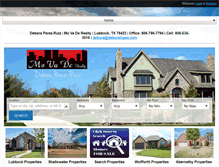 Tablet Screenshot of lubbockhomesforsale.info